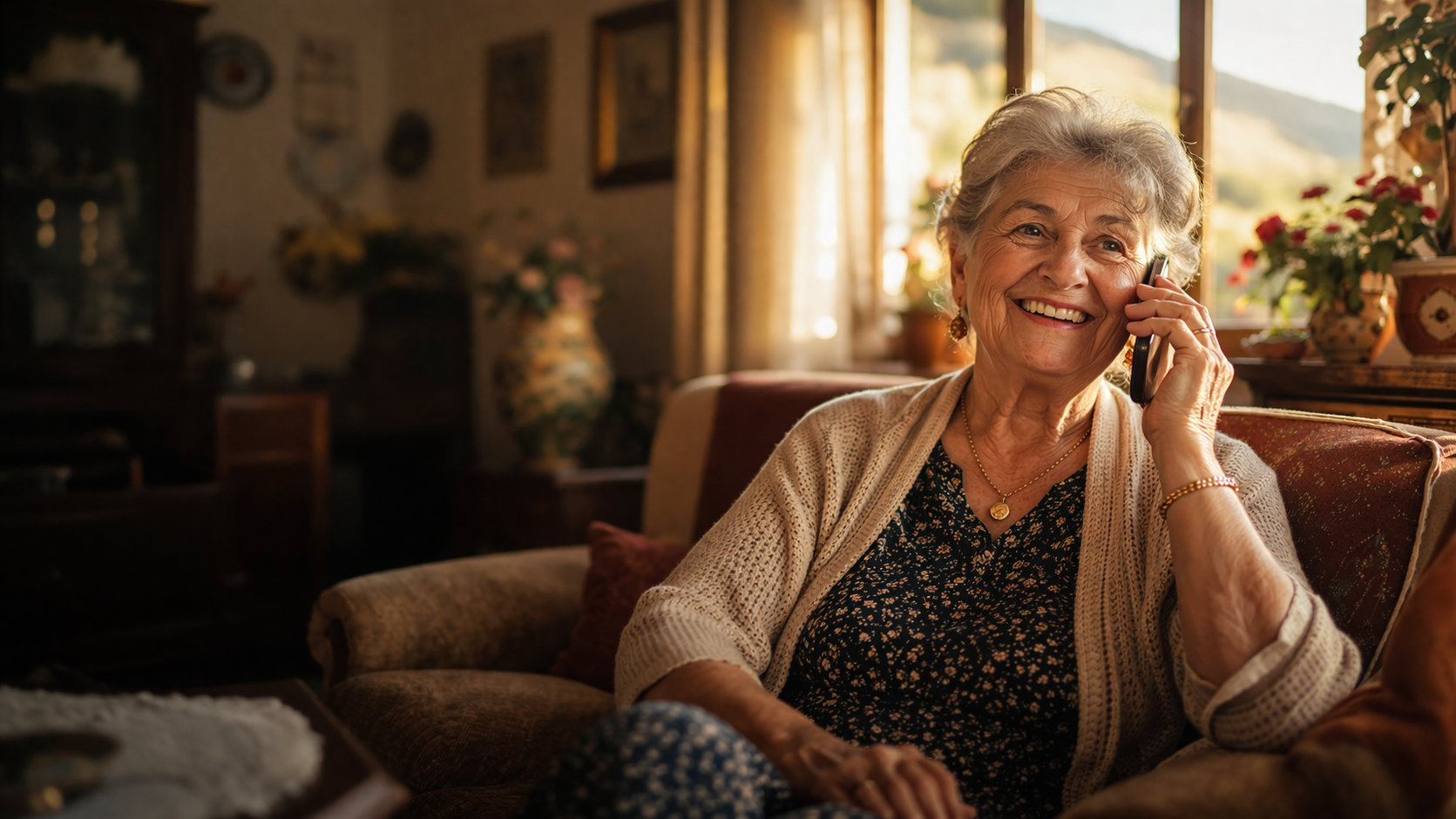 A friendly voice, always available